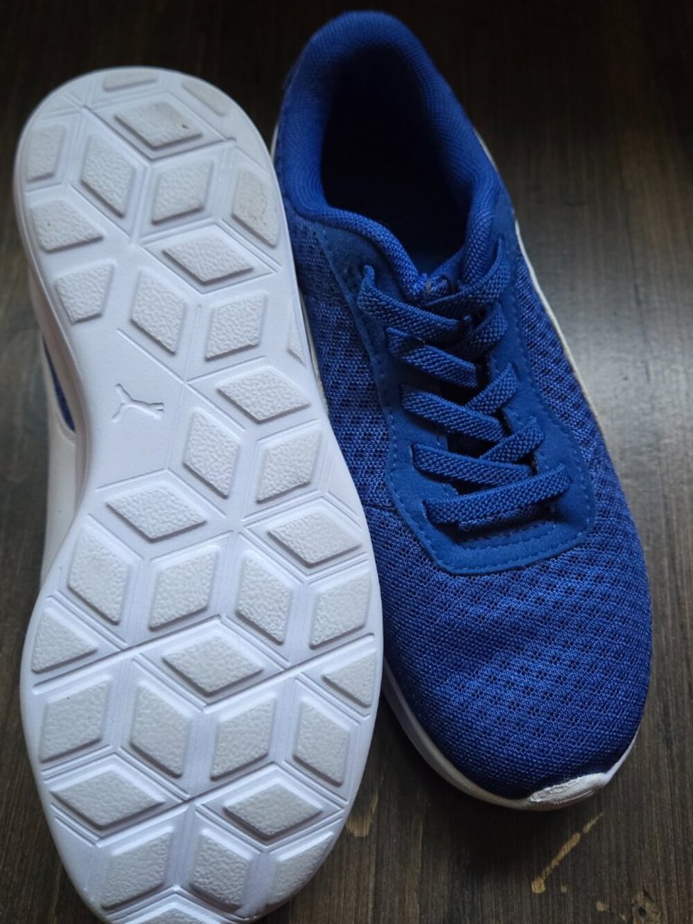 Puma ST Activate AC PS children's shoes blue Size 1 - Picture 2 of 4